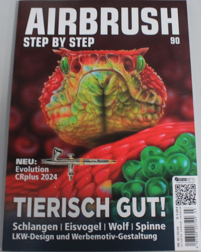 Airbrush Zeitschrift  Step by Step Nr. 90
